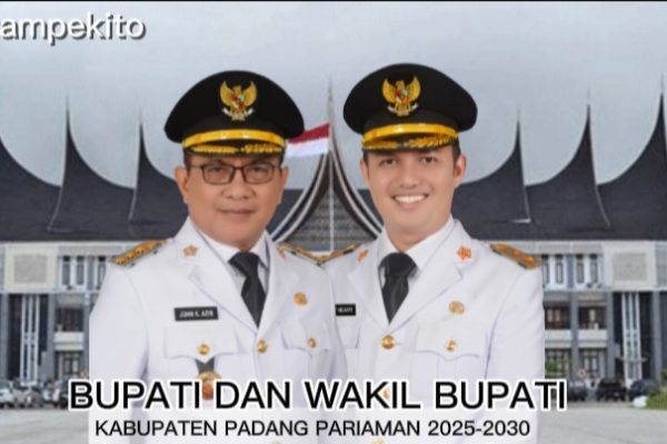 Bupati dan Wakil Bupati Padang Periode 2025-2030